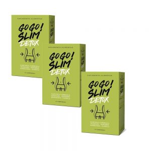 Go Go Slim Detox 60 comprimidos Leve 3 Pague 2 - Farmodiética