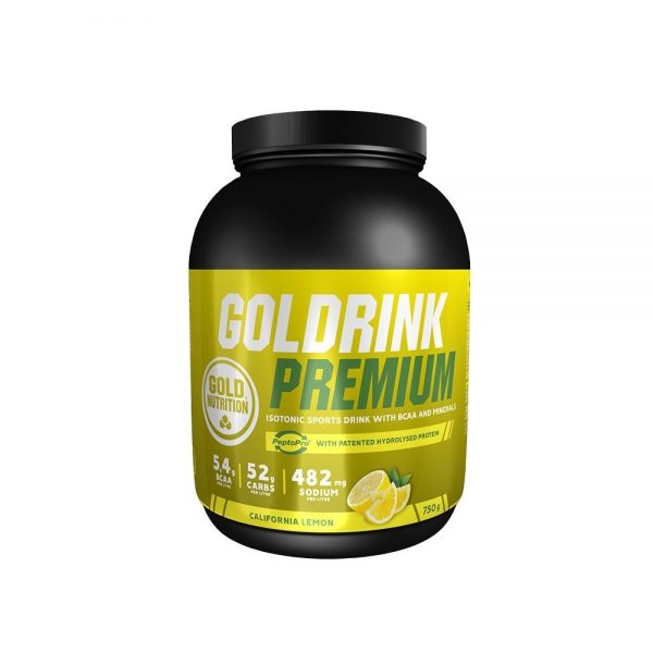 Gold Drink Premium Limón 750 g - Gold Nutrition