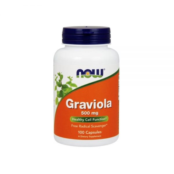 Graviola 500 mg 100 cápsulas - Now