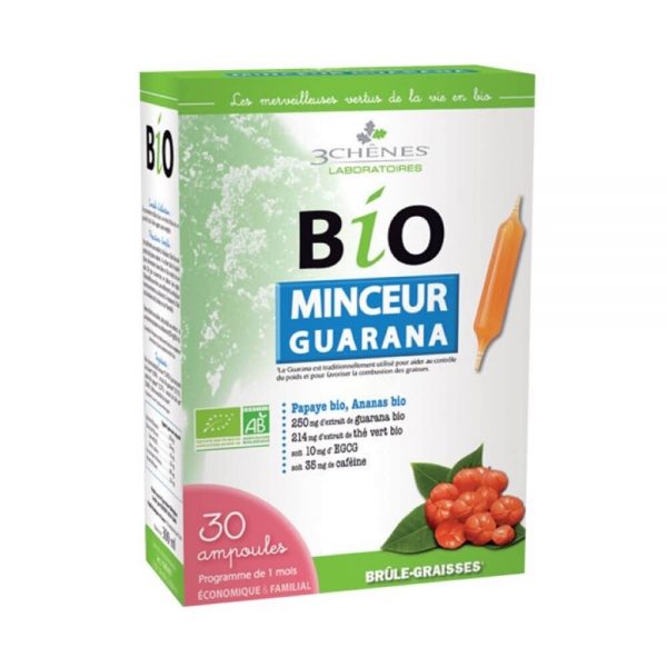 Guaraná Bio 30 ampolas - 3 Chênes