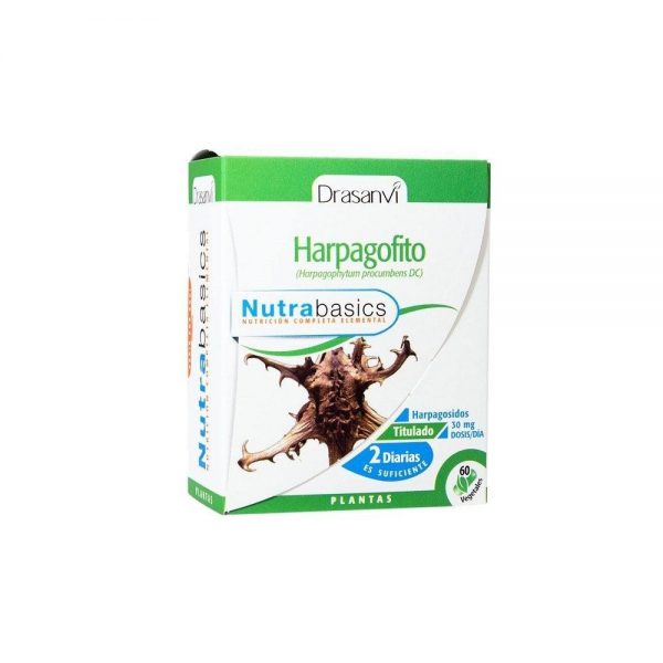 Harpagophytum 60 cápsulas - Nutrabasics Drasanvi