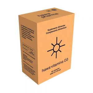 Hawa Vitamina D3 60 cápsulas - Hawa Pharma