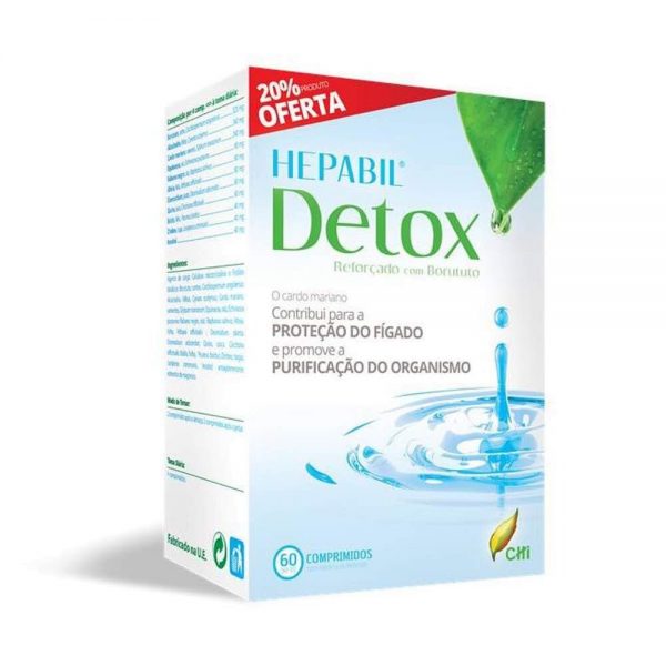 Hepabil Detox 60 Comprimidos - Chi
