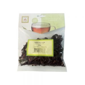 Hibiscus flor 50 g - Segredo da Planta