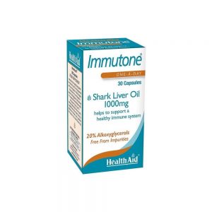 Immutone Aceite de Hígado de Tiburón 1000 mg 30 cápsulas - Health Aid