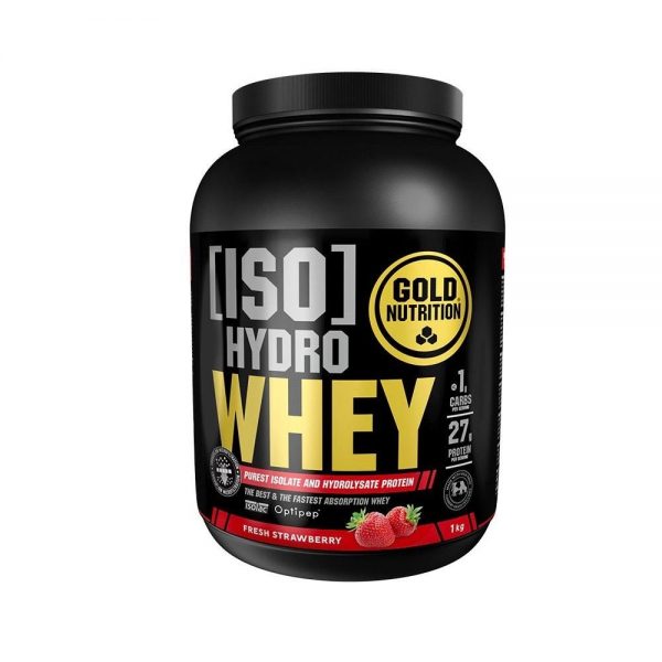 Iso Hydro Whey Morango 1 kg - Gold Nutrition