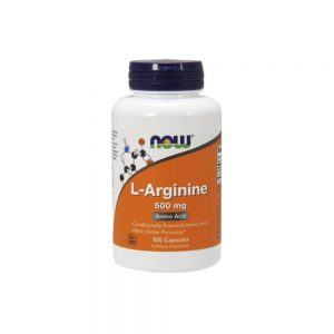 L-Arginina 500 mg 100 cápsulas - Now