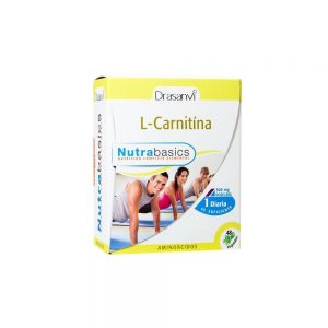 L-Carnitina 48 cápsulas vegetais - Nutrabasics Drasanvi