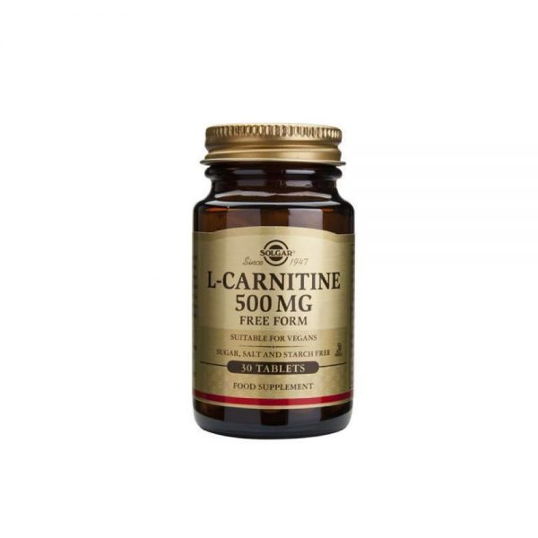 L-Carnitina 250 mg 30 comprimidos - Solgar