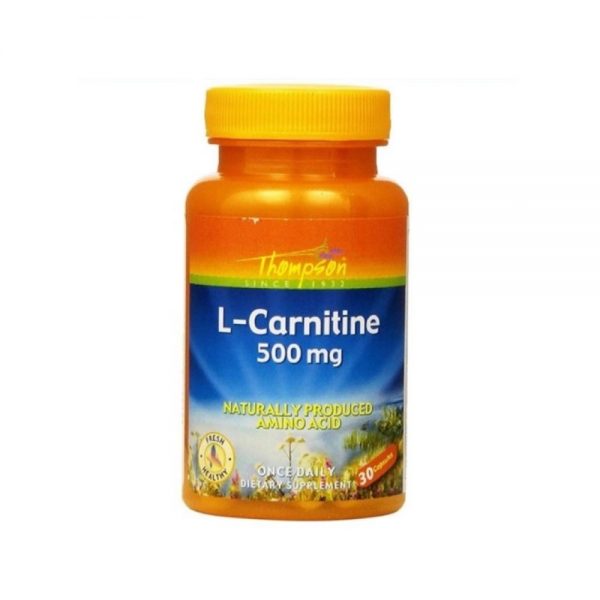 L-Carnitina 500 mg 30 cápsulas - Thompson