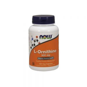 L-Ornitina 500 mg 120 cápsulas - Now