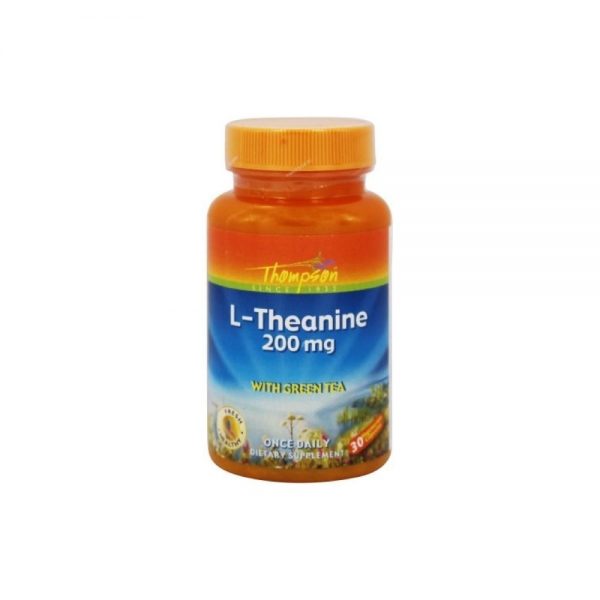 L-Teanina 200 mg 30 cápsulas vegetais - Thompson