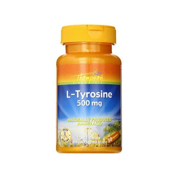 L-Tyrosina 500 mg 30 cápsulas - Thompson