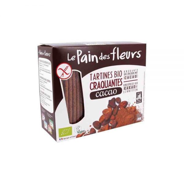 Le Pain des Fleurs Cacao Sem Glúten Bio 160 g