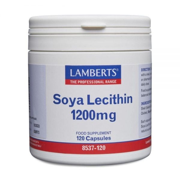 Lecitina de Soja 1200 mg 120 cápsulas - Lamberts