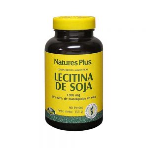 Lecitina de Soja 1200 mg 90 drageias - Natures Plus
