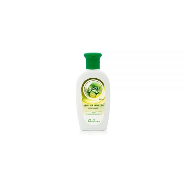 Leite de Limpeza de Pepino e Vitamina E 200 ml - Elisa Câmara