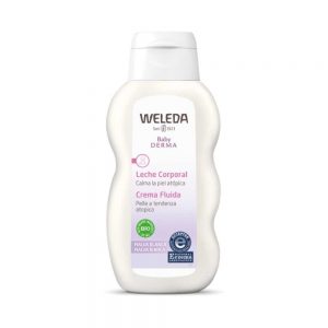 Leche Corporal Piel Atópica Malva Blanca 200 ml - Weleda Baby