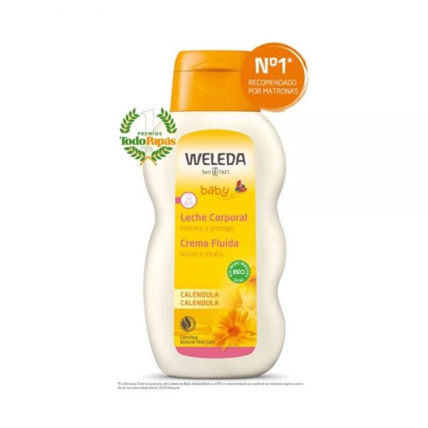 Leche Hidratante Corporal de Caléndula 200 ml - Weleda Baby