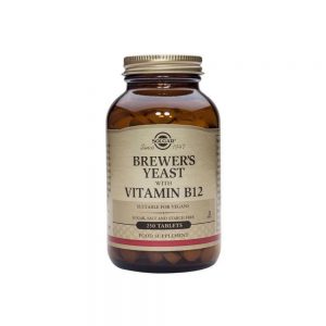 Levedura de Cerveja com Vitamina B12 250 cápsulas - Solgar