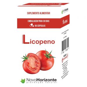 Licopeno 20 mg 60 comprimidos - Novo Horizonte