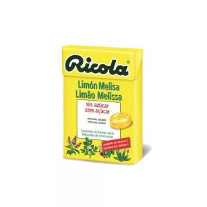 Rebuçados Limão Melissa sem açúcar 50 gr - Ricola