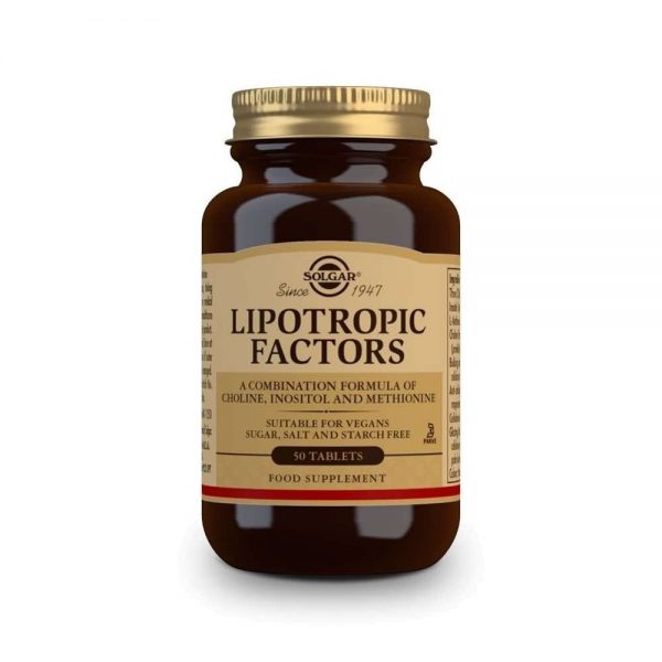 Lipotropic Factors 50 comprimidos - Solgar