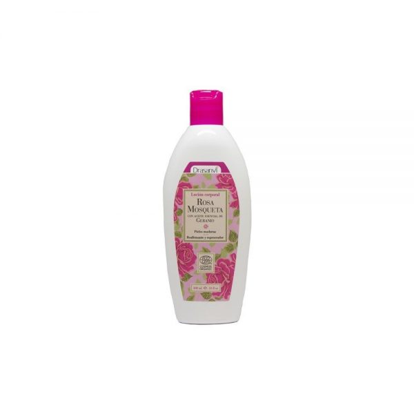 Loção Corporal Rosa Mosqueta Bio 300 ml - Drasanvi Cosmética Natural