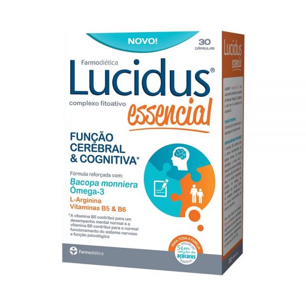 Lucidus Essencial 30 cápsulas