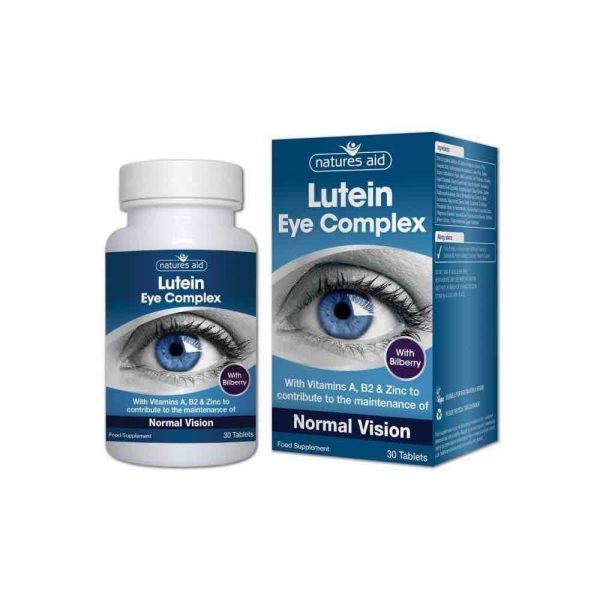 Luteína Eye Complex 30 comprimidos - Natures Aid