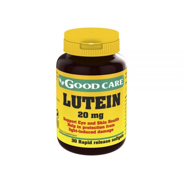Luteína 20 mg 30 cápsulas - Good Care