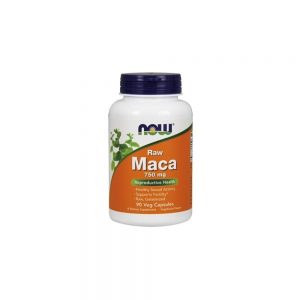 Maca Raw 750 mg 6:1 90 cápsulas - Now
