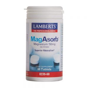 MagAsorb 150 mg 60 comprimidos - Lamberts