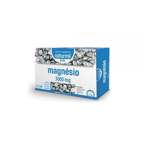 Magnésio Fuerte 20 x 15 ml ampolas - Naturmil