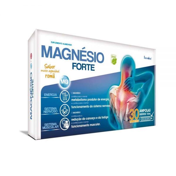 Magnésio Forte 30 ampolas - Fharmonat