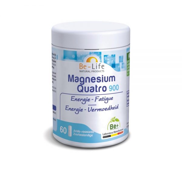 Magnesium Quatro 60 cápsulas - Be-life