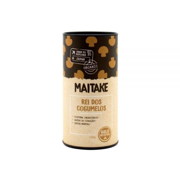 Cogumelos Maitake em pó Bio - 100g - Gold Nutrition