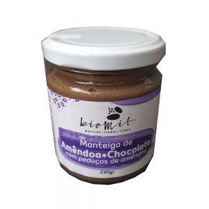Manteiga de Amêndoa + Chocolate 230 gr - Biomit