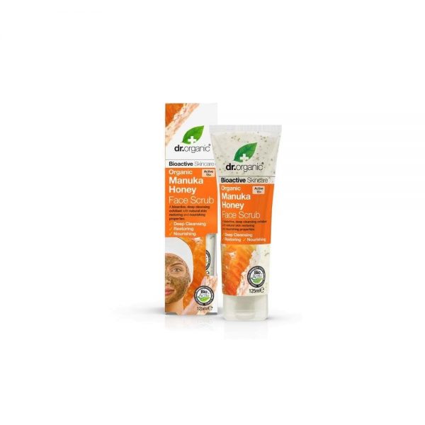 Mel de Manuka Esfoliante de Rosto Bio 125 ml - Dr. Organic