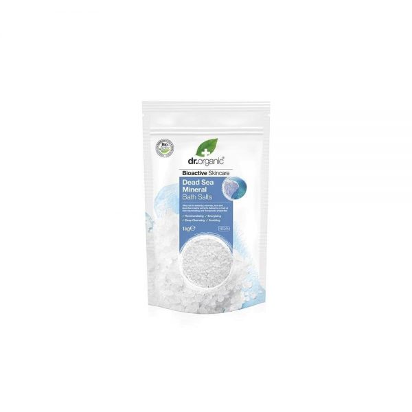 Mar Morto Sais de Banho bio Mineral 1 kg - Dr. Organic