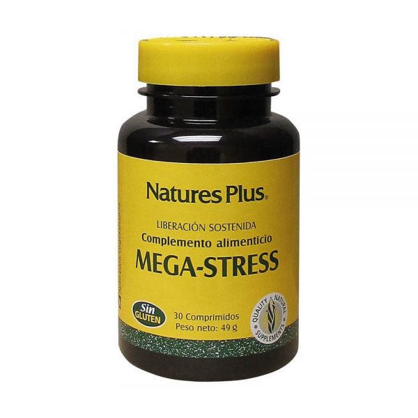 Mega-Stress 30 Comprimidos - Natures Plus