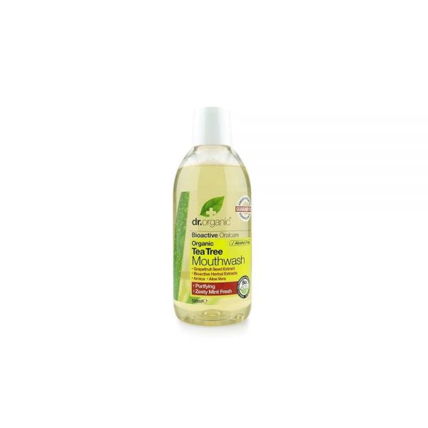 Melaleuca Colutório Bio 500 ml - Dr. Organic