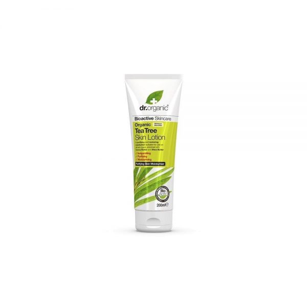 Melaleuca Loção Corporal Hidratante Bio 200 ml - Dr. Organic