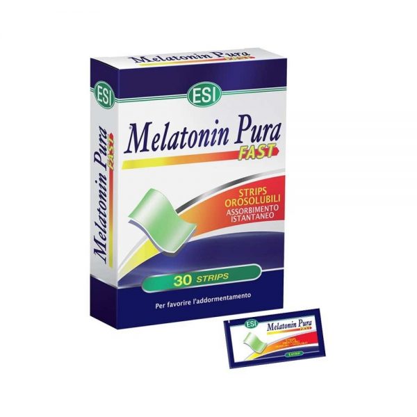 Melatonina Pura Fast 1 mg 30 Tiras - Esi
