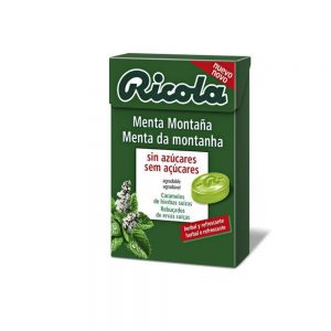 Caramelos Menta Montaña sin azúcar 50 g - Ricola