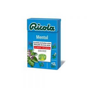 Caramelos Mentol sin azúcar 50 gr - Ricola