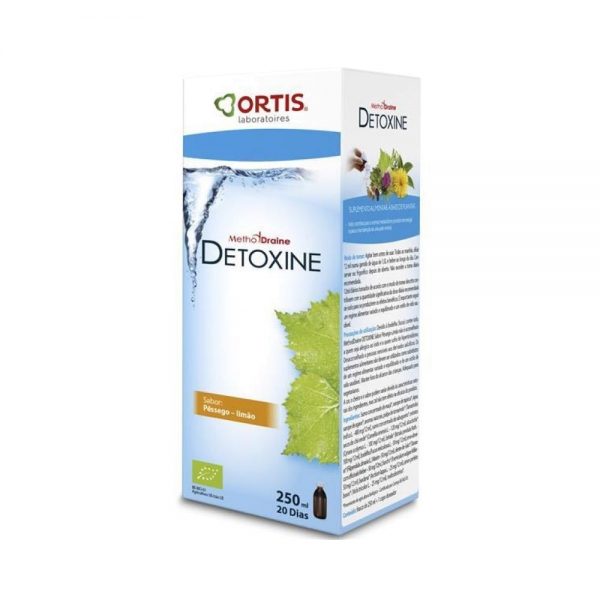 Detoxine Pêssego-Limão 250 ml - Ortis