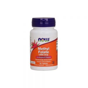 Methyl Folate 1000 mcg 90 comprimidos - Now