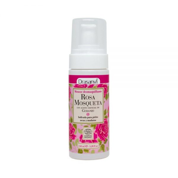 Mousse Desmaquillante Rosa Mosqueta 150 ml - Drasanvi Cosmética Natural