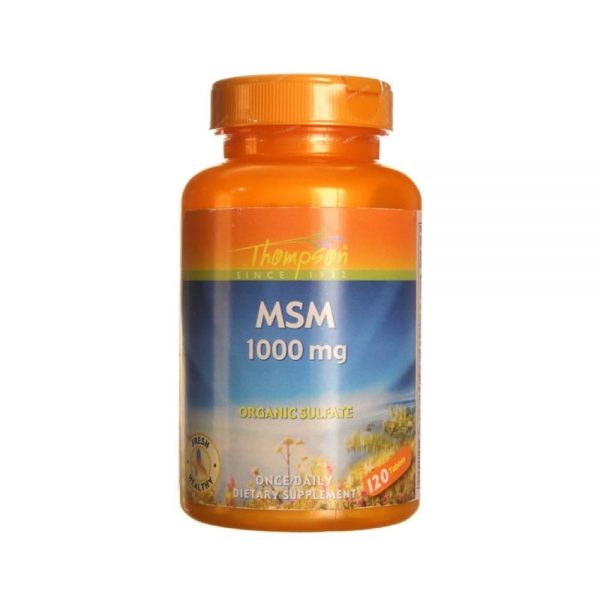 MSM 1000 mg 120 comprimidos - Thompson